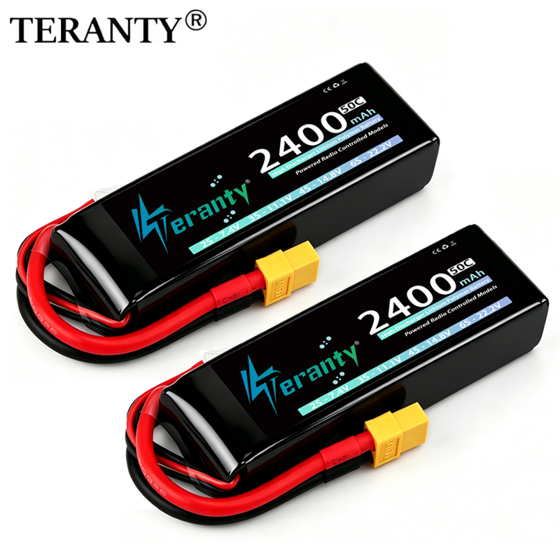 Drone Battery Connector - Batterie Lipo TERANTY 3S 2200/2400/2600mAh 11.1V