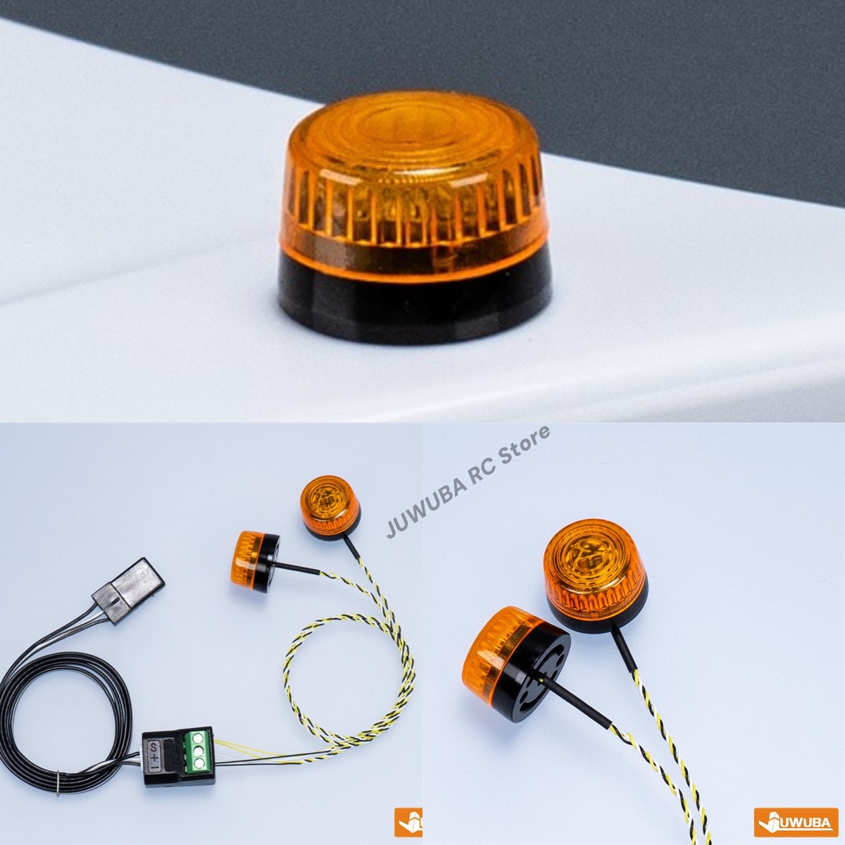 Drone Battery Alarm - Lumière rotative à LED pour voiture