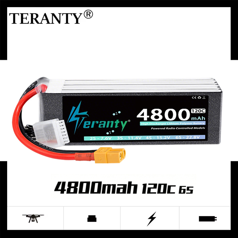 Batterie Lipo TERANTY 6S 4800m - Drone Battery Connector avis et prix