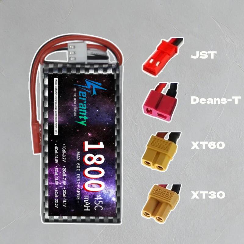 Batterie Lipo TERANTY 2S 3S 4S - Drone Battery 4S avis et prix