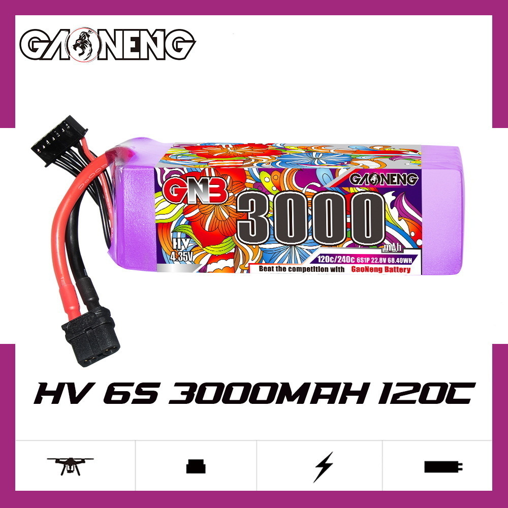 Batterie Lipo GNB 6S 22.8V 300 - Drone Battery Lipo avis et prix