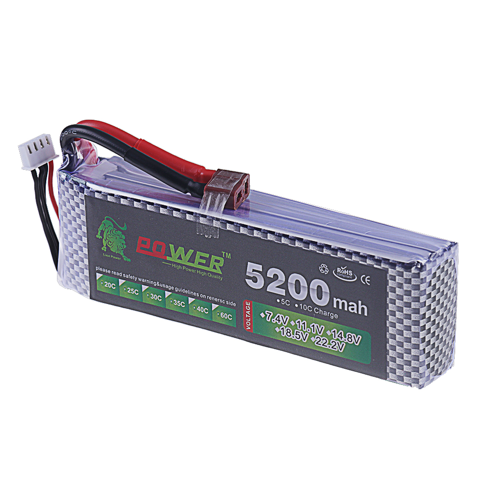 Batterie LiPo 3S 11.1V 5200mAh - Drone Battery Lipo avis et prix